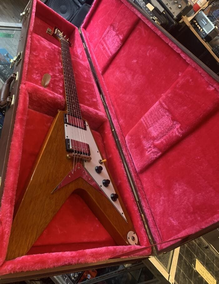 Epiphone Joe Bonamassa Amos ‘58 Korina Flying V - Image 3